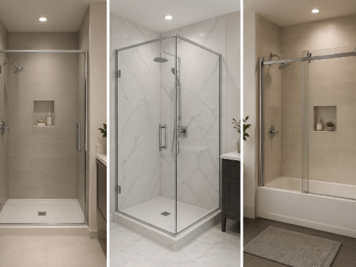 廁所浴室淋浴拉門分類指南：一字型、L型、推拉式差在哪？